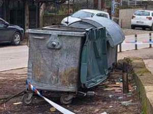 Пронађена тенковска граната у контејнеру код парка у Лесковцу