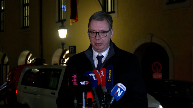 Вучић из Минхена: Урадићемо све да напредујемо на путу ка ЕУ; Највећа претња војни савез Тиране, Приштине и Загреба 