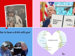 Бела кућа честитала Дан заљубљених – Гренланд у срцу и заробљени Мадуро у авиону