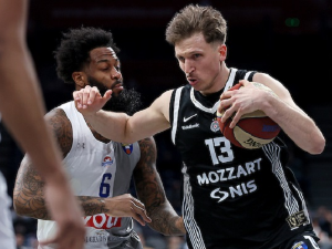 Партизан сигурном победом против Будућности најавио долазак на Куп Кораћа