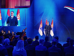 Уручена одликовања поводом Дана државности; Вучић: Сретење спаја три традиције српског народа – веру, витештво и уставотворност