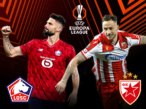 Звезда у Лилу започиње другу фазу Лиге Европе (РТС 1, 21.00)