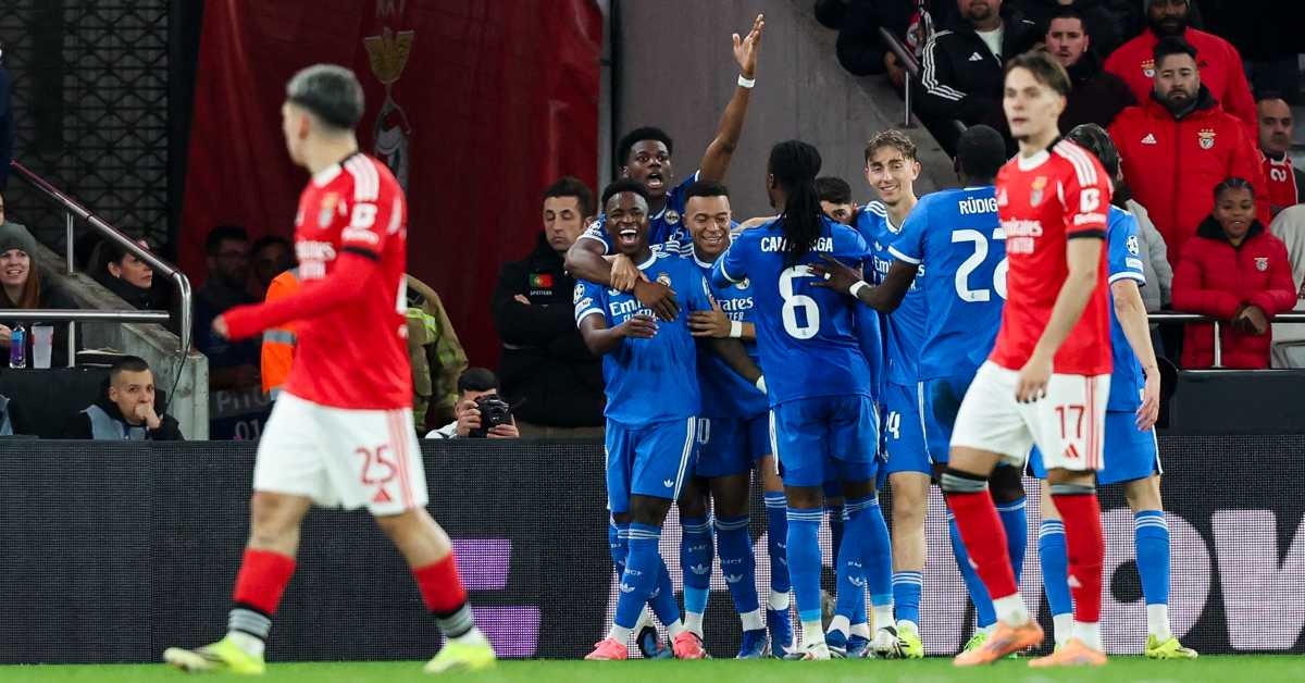 Винисијус срушио Бенфику, прекид и црвени картон Мурињу обележили меч у Лисабону