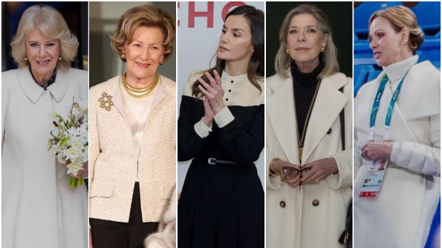 Црно и бело, вечита комбинација краљевске моде