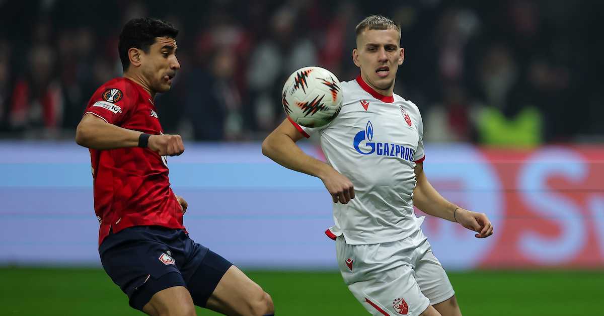 Звезда конкретна у Лилу, мреже мирују