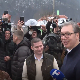 Председник Вучић у посети породици Симеоновић у Јасикову код Мајданпека