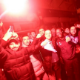 Ноћ када Нови Пазар није спавао - фудбалери дочекани уз песму и ватромет