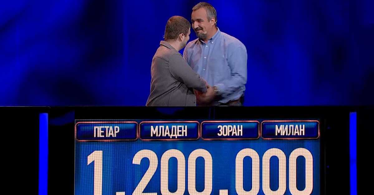 Тријумф такмичара у Потери: Однели милион и две стотине хиљада динара