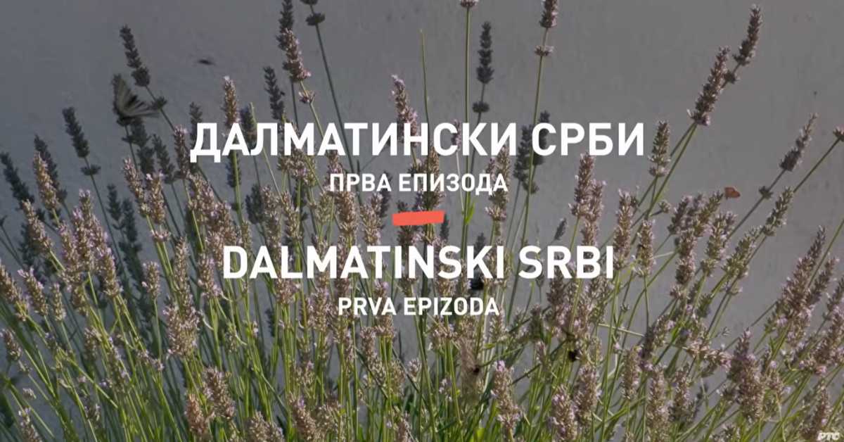 Култура Срба у Хрватској: Далматински Срби, прва епизода