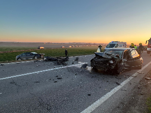 Директан судар код Каћа, четворо превезено у Ургентни центар