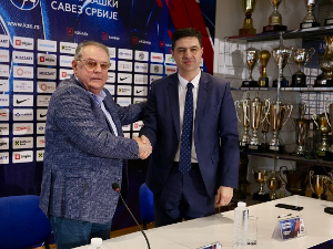 Човић и Павловић потписали уговор о организацији финалног турнира Купа Радивој Кораћ