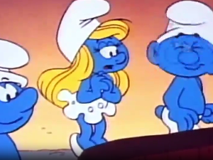 Штрумпфови:	Летећи чаробњак; Први телештрумпф