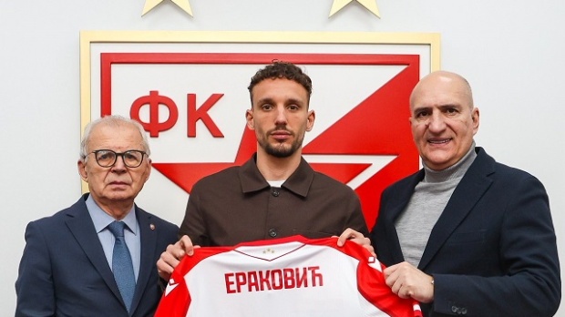 Звезда вратила дете клуба - Ераковић поново у црвено-белом дресу