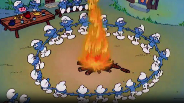 Штрумпфови:	Штрумпф Заборавак; Поклон за Великог штрумпфа