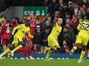 Ришарлисон у последњем минуту донео Тотенхему бод против Ливерпула