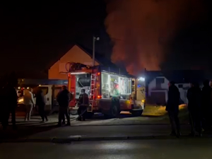 Пожар у столарској радионици у Чачку