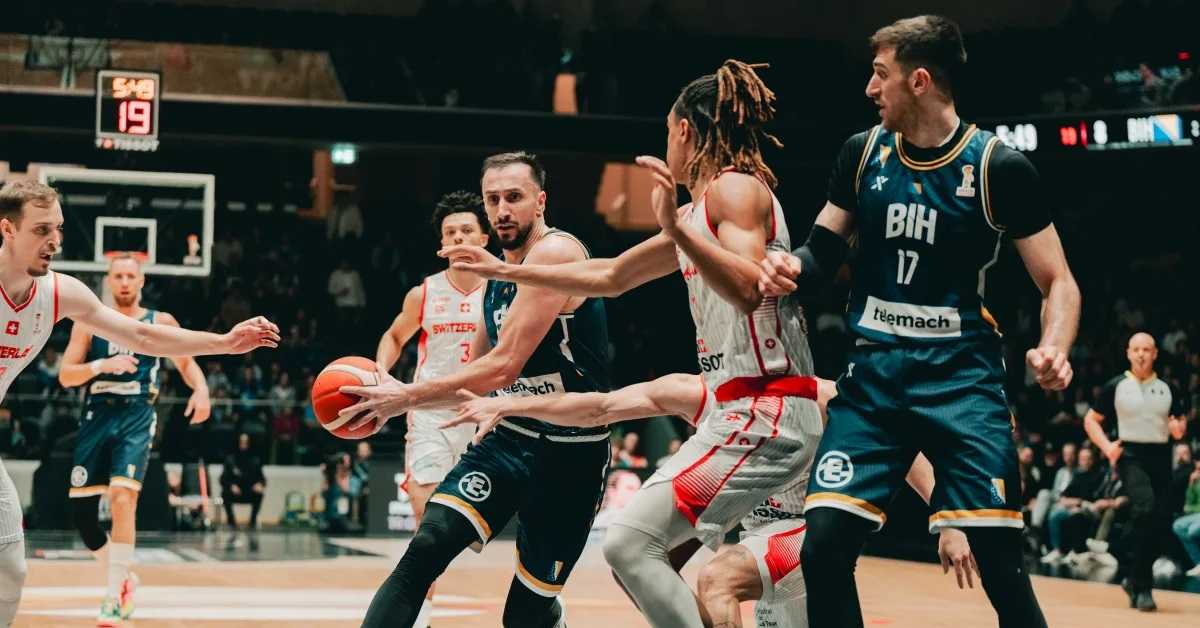Кошаркаши БиХ у Швајцарској оверили пласман у други круг квалификација