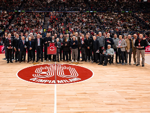 Олимпија Милано прославила 90 година, парада легенди и сећање на златне епохе