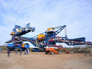 ЕПС: Завршена монтажа одлагача за коп "Радљево", креће на радну позицију