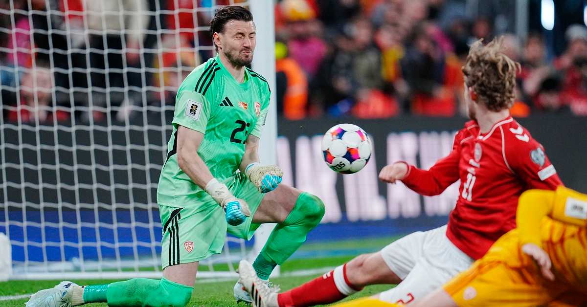 Северна Македонија пала у другом полувремену, Данска у финалу баража