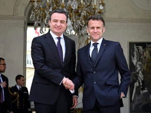 Курти код Макрона у Паризу о дијалогу Београда и Приштине и односима са Европском унијом