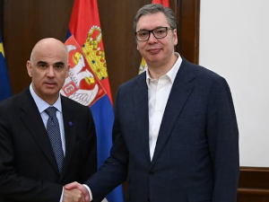 Вучић са Берсеом: Србија остаје посвећена сарадњи са Саветом Европе