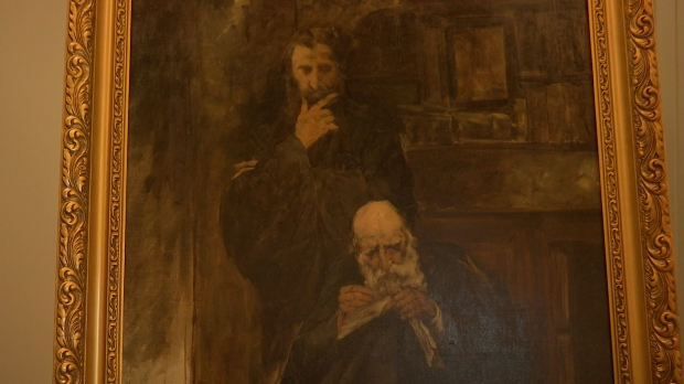 Последња слика Ђорђа Крстића  „Писац јеванђеља“ изложена у Народном музеју