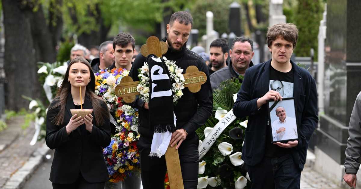 Опроштај од Душка Вујошевића – сахрањен у Алеји заслужних грађана