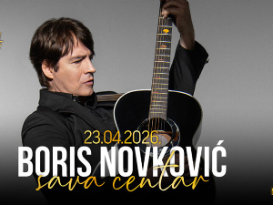 Четрдесет година каријере Бориса Новковића – од „ватреног крштења“ у Београдској хроници до концерта у Центру Сава