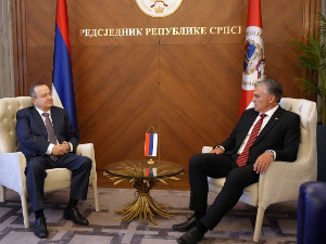 Дачић са Караном: Фокус на стабилности и унапређењу односа Републике Српске и Србије
