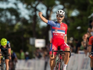 Душан Рајовић победник прве полуетапе бициклистичке трке Београд-Бањалука