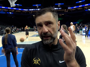 Огњен Стојаковић за РТС: Није само до Гоберове одбране на Јокићу, сви морамо боље