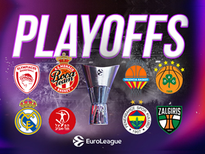 Почиње плеј-оф Евролиге - осам тимова, четири места и клетва прве позиције
