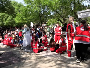 Караван безбедности у Прокупљу - едукација најмлађих и појачана контрола саобраћаја