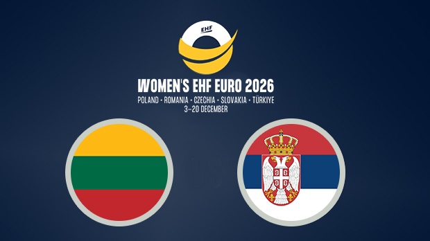 Рукомет (ж) - Кв. за ЕП 2026: Литванија - Србија