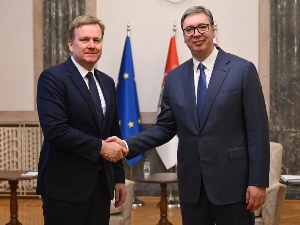 Вучић са Соренсеном:  Србија чврсто за дијалог као једини одржив пут ка решавању отворених питања