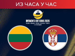 Рукометашице Србије у Литванији траже важне бодове за пласман на Евро (РТС 2, 18.40)