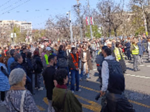 Скуп на позив студената у блокади данас на Тргу Славија