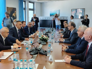 Мацут и Минић у Требињу разговарали о аеродрому и гасоводу ка РС