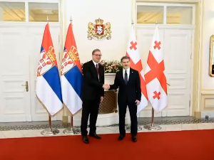 Вучић са Кавелашвилијем: Србија остаје посвећена изградњи партнерства са Грузијом