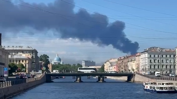 Кијев погодио руску корвету Балтичке флоте у Кроноштату; ексклузивни снимци РТС-а из Санкт Петербурга након напада дронова