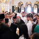 Свечани испраћај Појаса Пресвете Богородице у манастир Ватопед – велики број верника у Храму Светог Саве