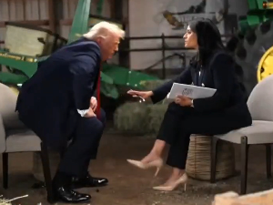 Трамп напустио интервју; водитељки рекао да је „или покварена, или глупа" 
