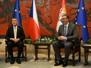 Андреј Бабиш у Србији, састанак са председником Вучићем