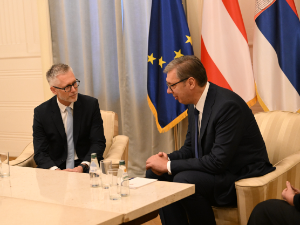 Вучић примио Ебнера у опроштајну посету - захвалио му на доприносу унапређењу односа Србије и Аустрије