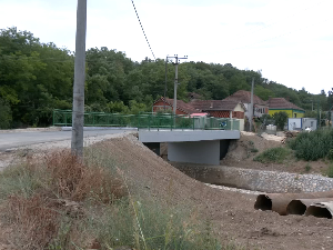 Завршетак моста у Јелашници код Лесковца