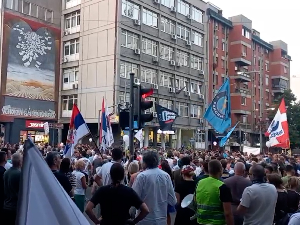 Протест у Ваљеву на који су позвали студенти у блокади, годину дана од насилних протеста
