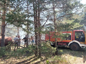Наставља се борба са пожарима, и даље најтеже у Делиблатској пешчари и на Столовима