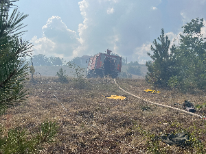 Стабилнија ситуација на пожариштима, Делиблатској пешчари за викенд прети јак ветар