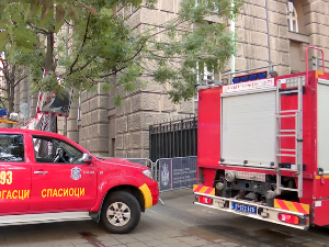 Локализован пожар у згради у Немањиној улици у Београду